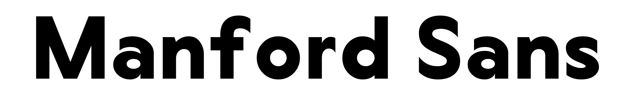 Manford Sans